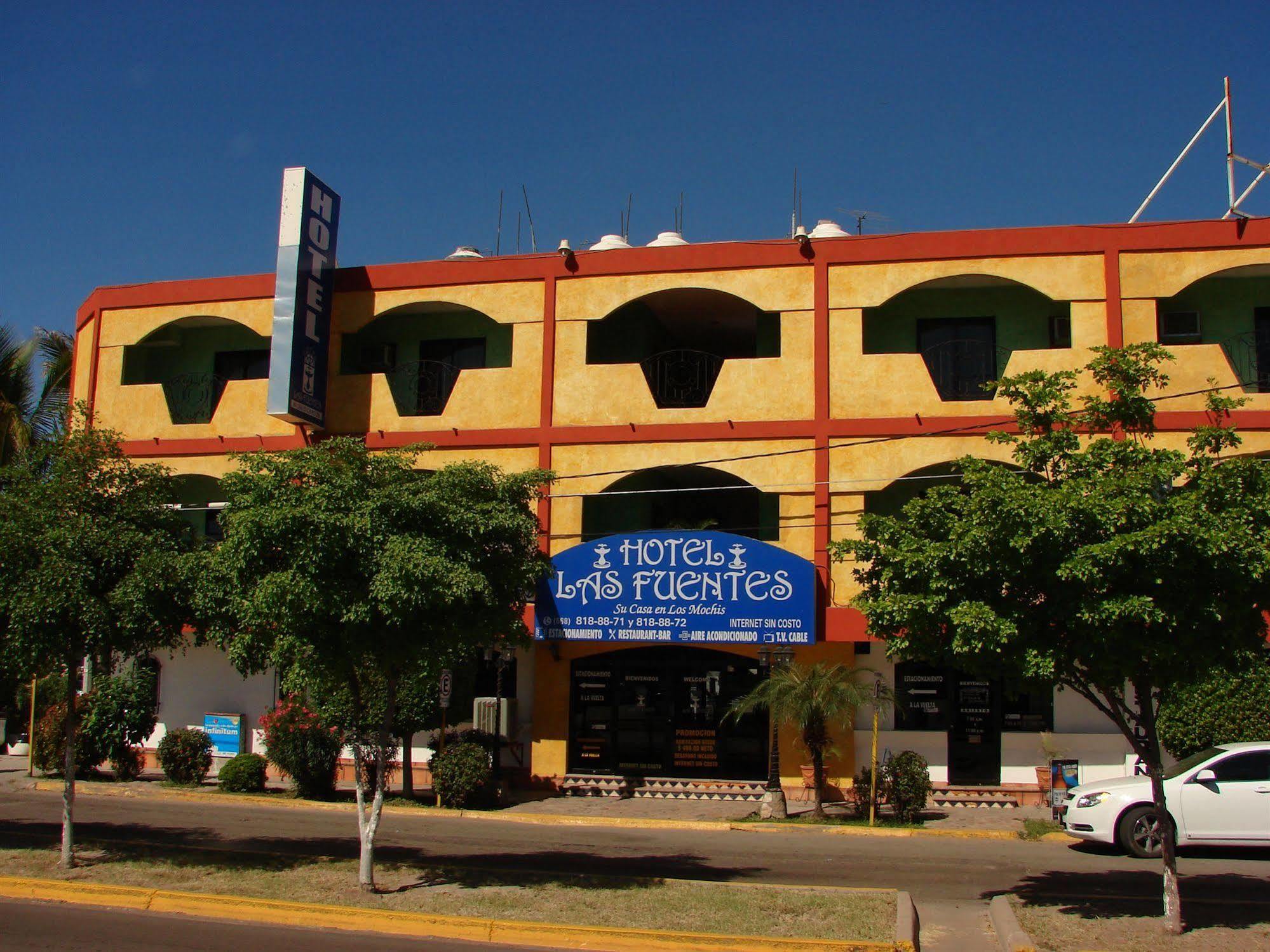 Hotel Las Fuentes Los Mochis Exterior foto